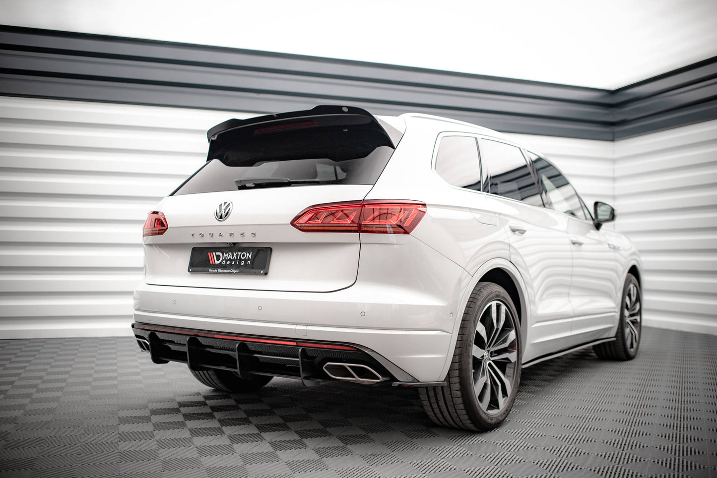 Spoiler CAP für Volkswagen Touareg R-Line Mk3 Carbon Look