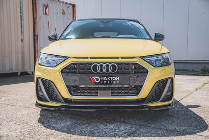 Front Ansatz V.3 für Audi A1 S-Line GB Carbon Look