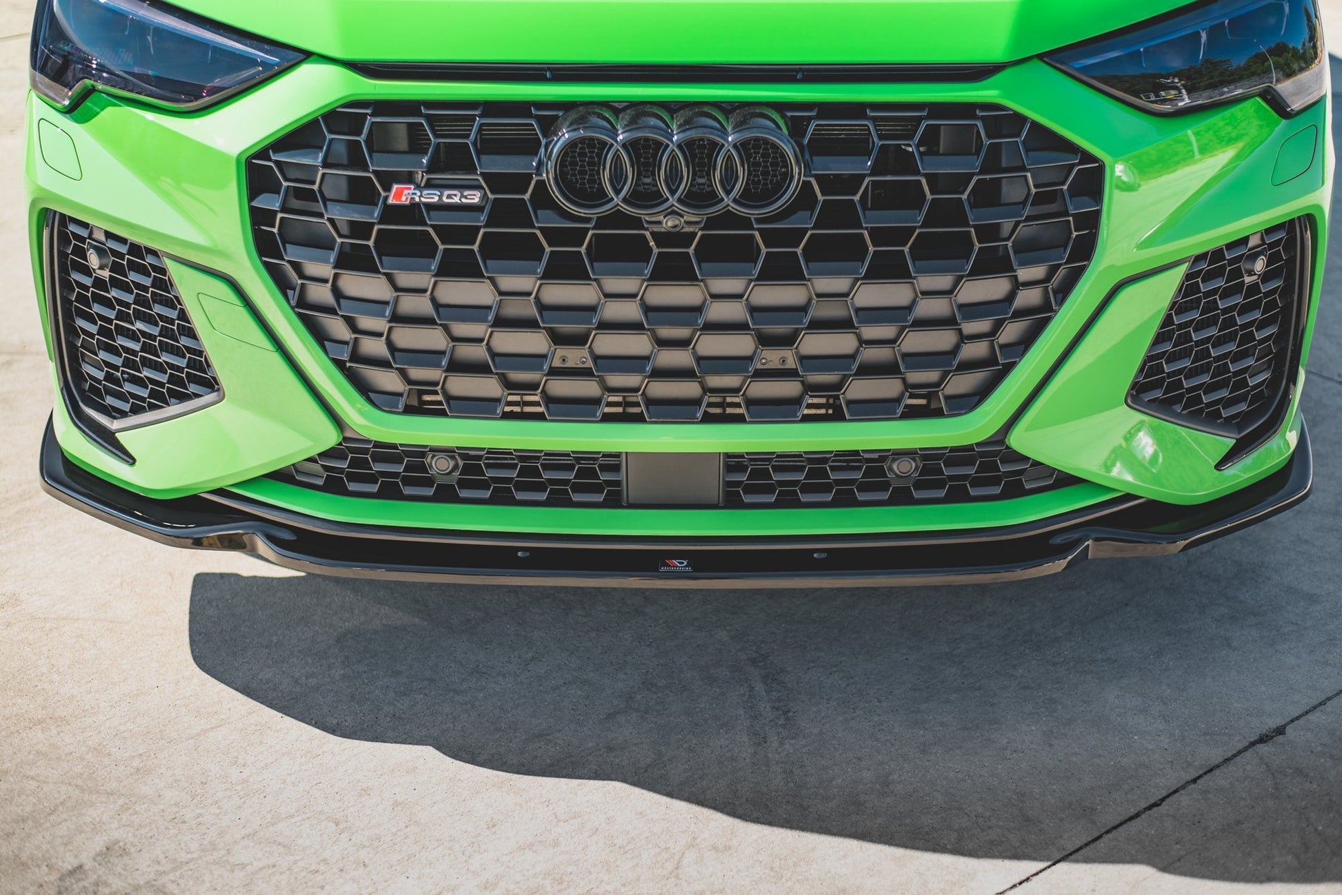 Front Ansatz V.1 für Audi RSQ3 F3 schwarz matt