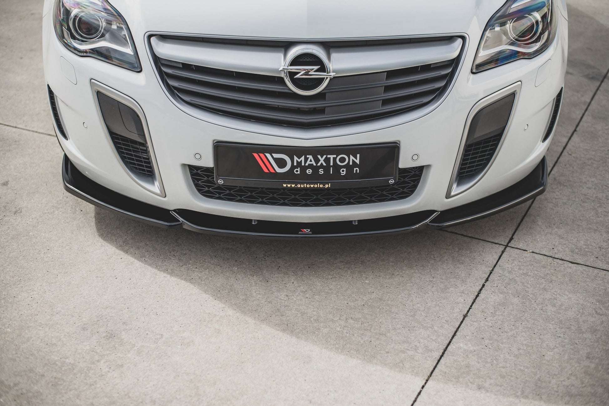 Front Ansatz V.2 für Opel Insignia Mk. 1 OPC Facelift Carbon Look