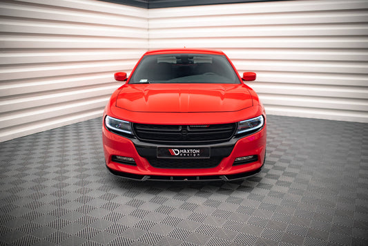 Front Ansatz V.1 für Dodge Charger RT Mk7 Facelift Carbon Look