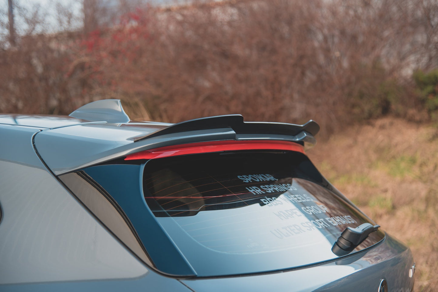 Spoiler CAP für BMW 1er F40 M135i schwarz matt