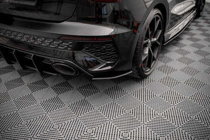 Street Pro Heck Ansatz Flaps Diffusor für Audi RS3 Sportback 8Y