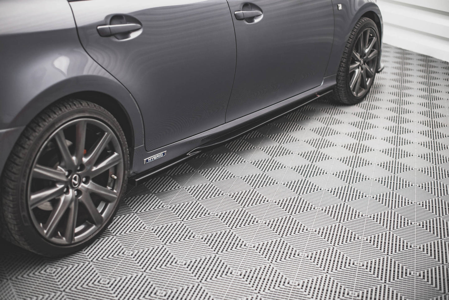 Seitenschweller Ansatz für Lexus GS F Sport Mk4(L10) Carbon Look
