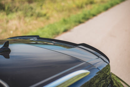 Spoiler CAP für Audi SQ7 / Q7 S-Line Mk. 2 schwarz matt