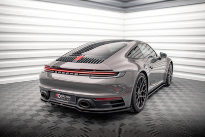 Spoiler CAP für Porsche 911 Carrera 4S 992 schwarz Hochglanz