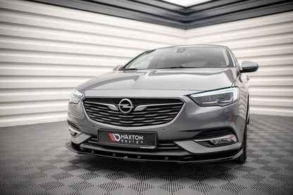 Front Ansatz V.1 für Opel Insignia Mk2 schwarz matt