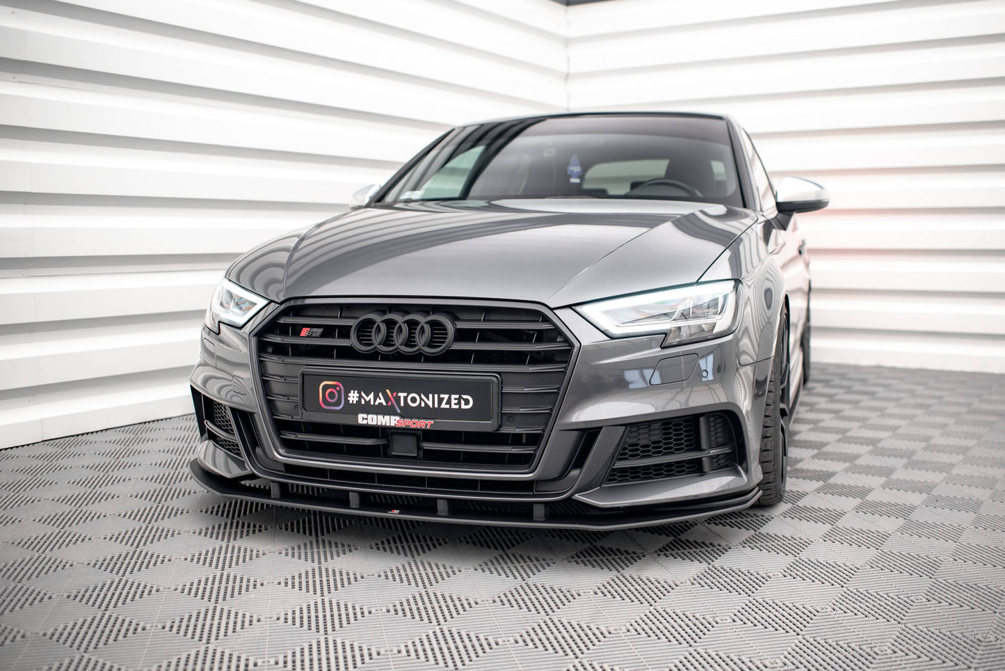 Street Pro Front Ansatz für für Audi S3 Sportback 8V Facelift
