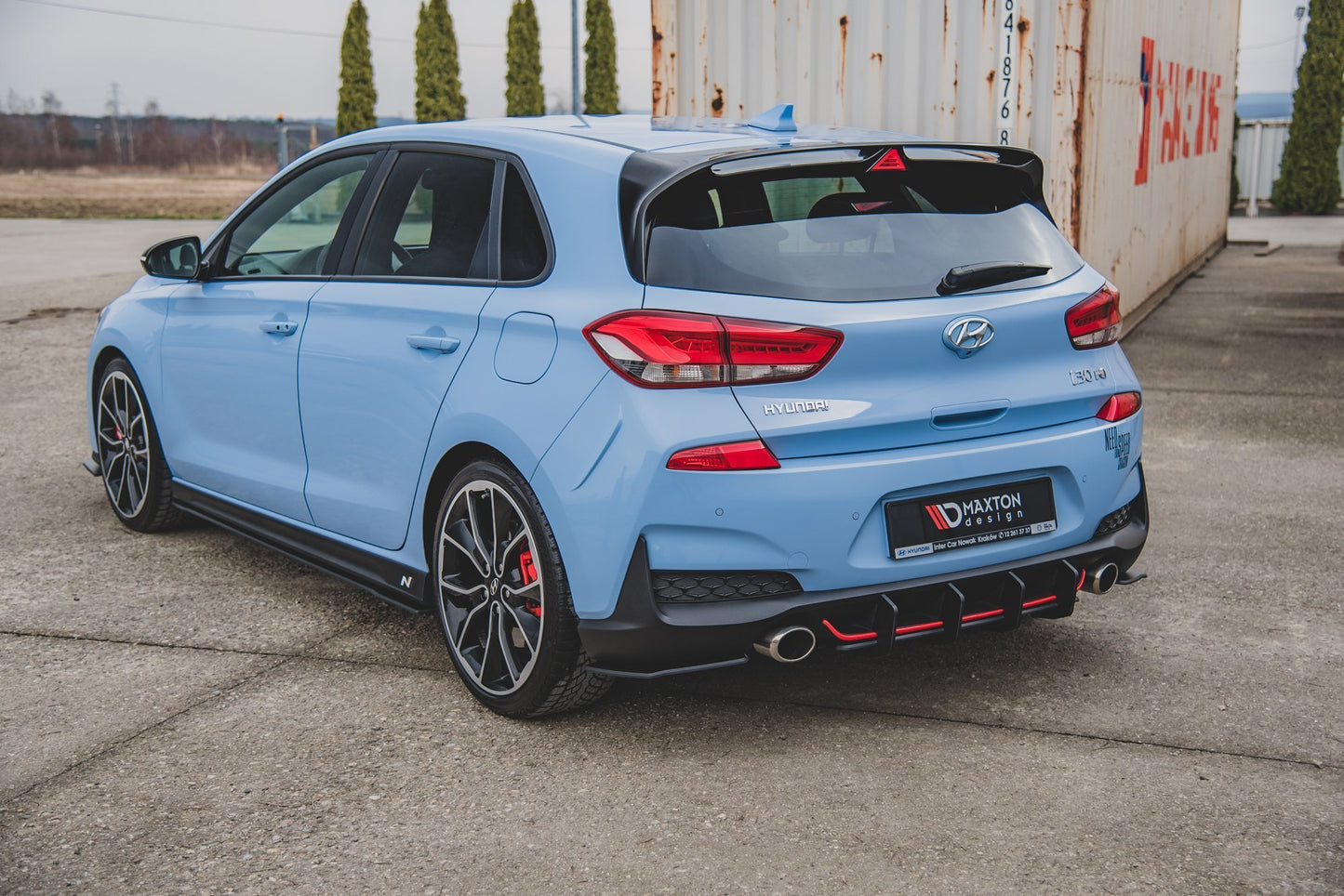 Robuste Racing Heckschürze V.2 für Hyundai I30 N Mk3 Hatchback