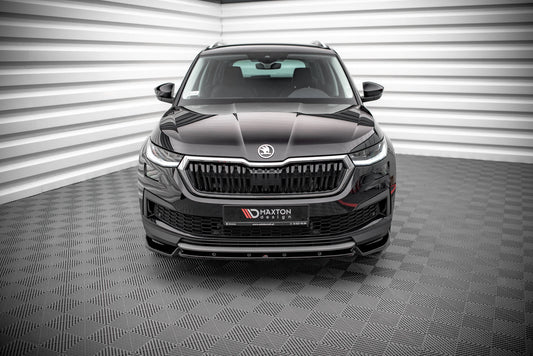 Front Ansatz V.1 für Skoda Kodiaq Mk1 Facelift Carbon Look