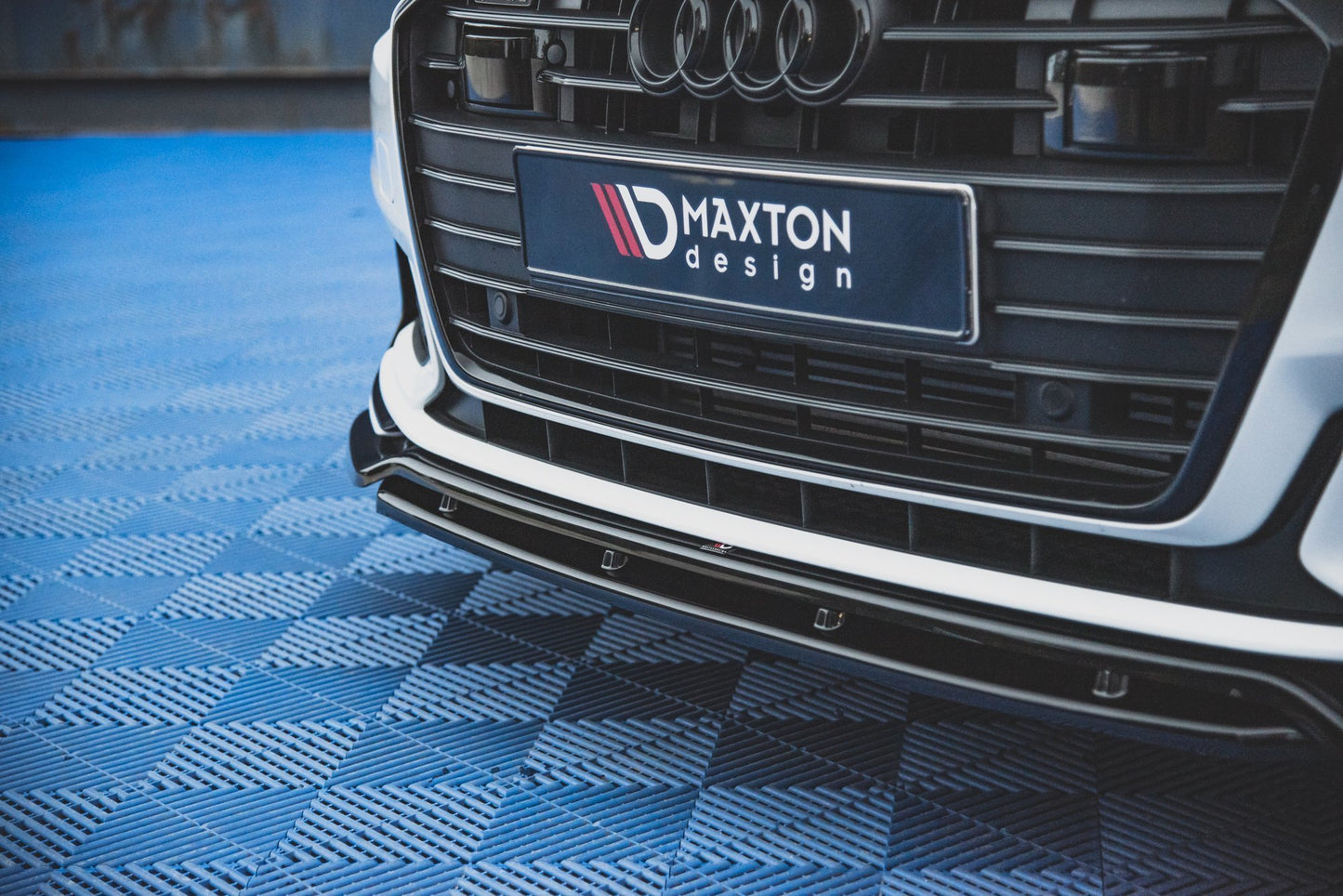 Front Ansatz V.3 für Audi A6 S-Line / S6 C8  Carbon Look