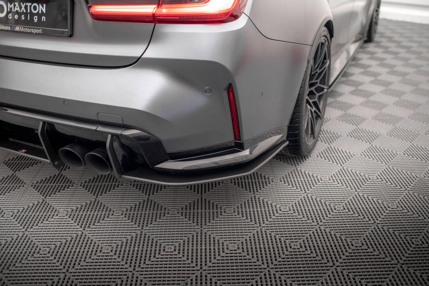 Street Pro Heck Ansatz Flaps Diffusor für BMW M3 G80