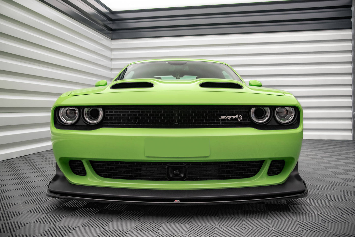 Front Ansatz für Dodge Challenger SRT Demon Mk3 Carbon Look