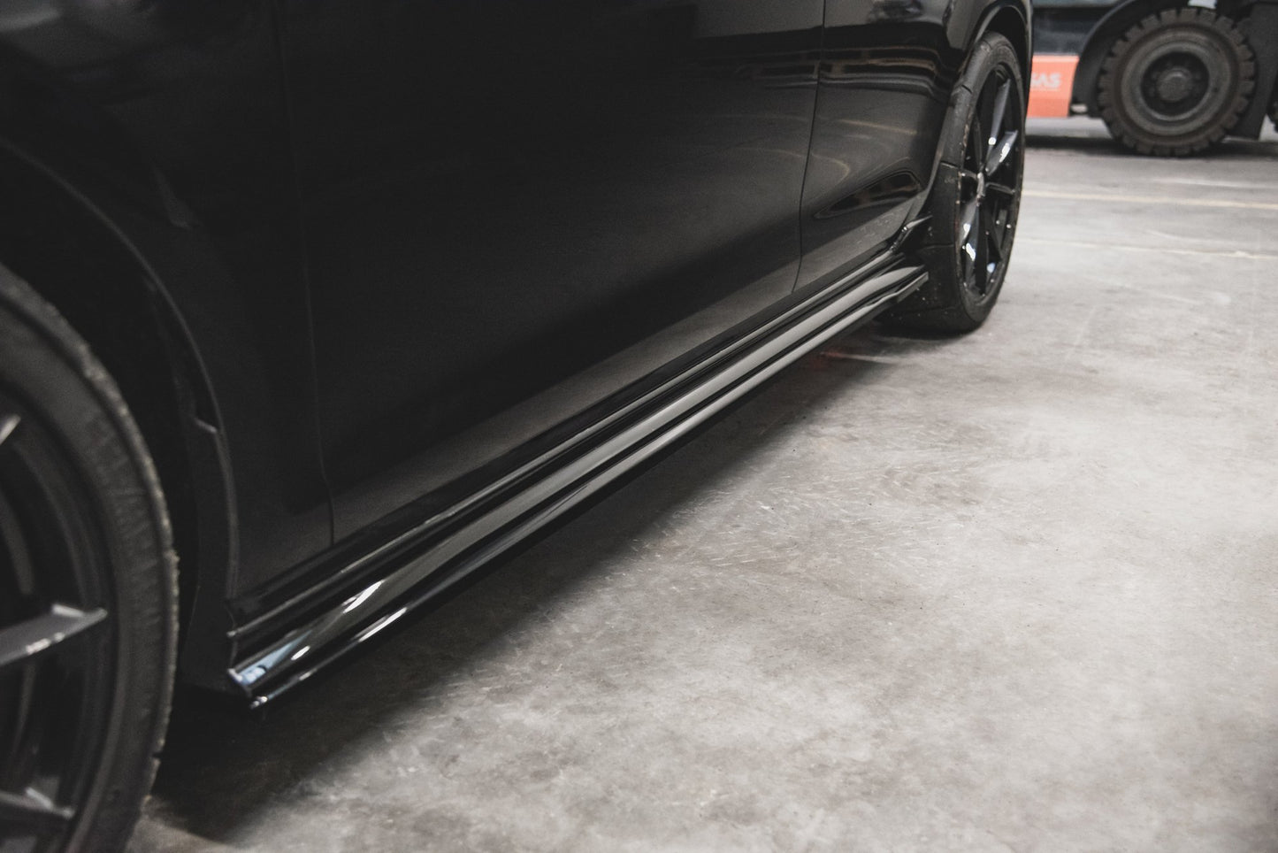 Seitenschweller Ansatz für VW Golf 7 GTI TCR  Carbon Look