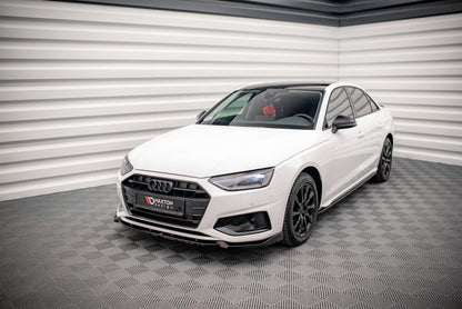 Front Ansatz V.1 für Audi A4 B9 Facelift Carbon Look