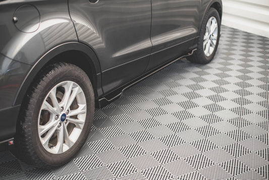 Seitenschweller Ansatz für Ford Escape Mk3 Carbon Look
