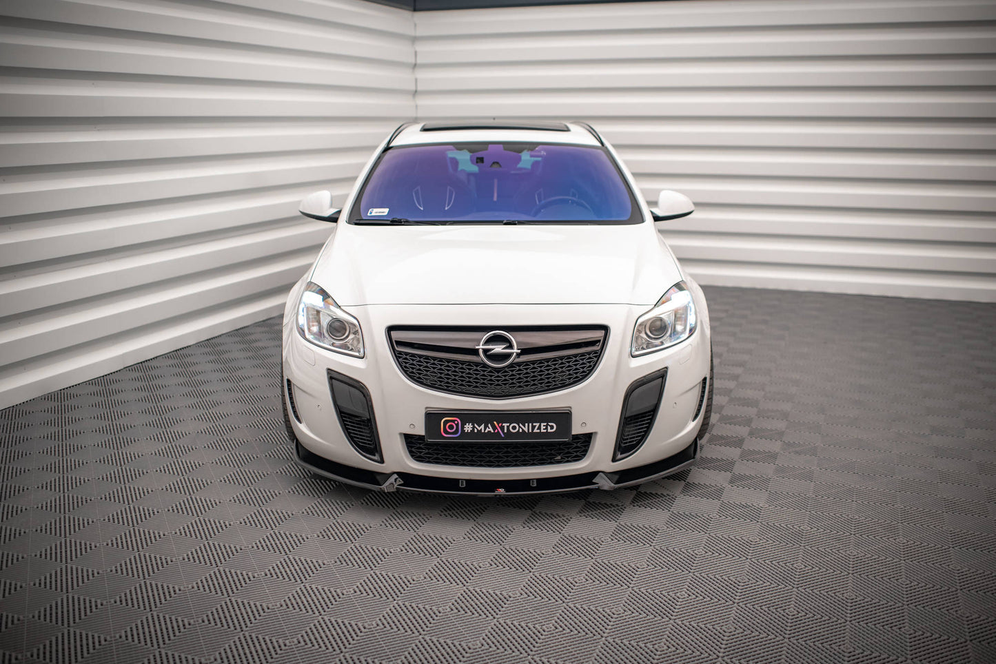 Front Ansatz V.2 für Opel Insignia OPC Mk1 Carbon Look