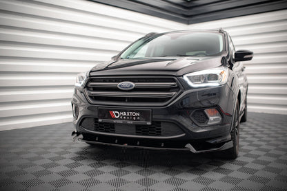 Front Ansatz V.2 für Ford Escape ST-Line Mk3 schwarz Hochglanz