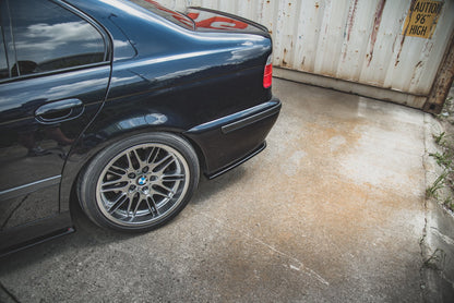 Heck Ansatz Flaps Diffusor für BMW M5 E39 schwarz matt