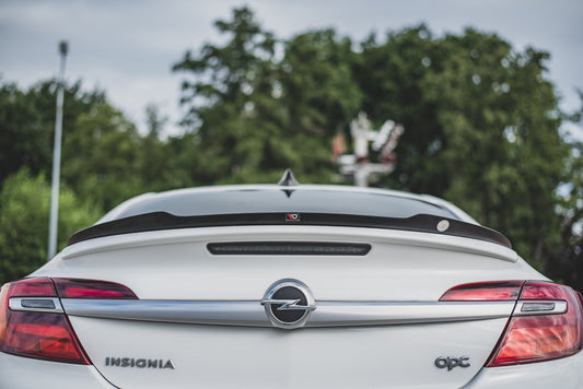 Spoiler CAP für Opel Insignia Mk. 1 OPC Facelift Carbon Look