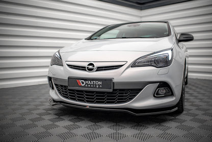 Front Ansatz V.2 für Opel Astra GTC OPC-Line J Carbon Look