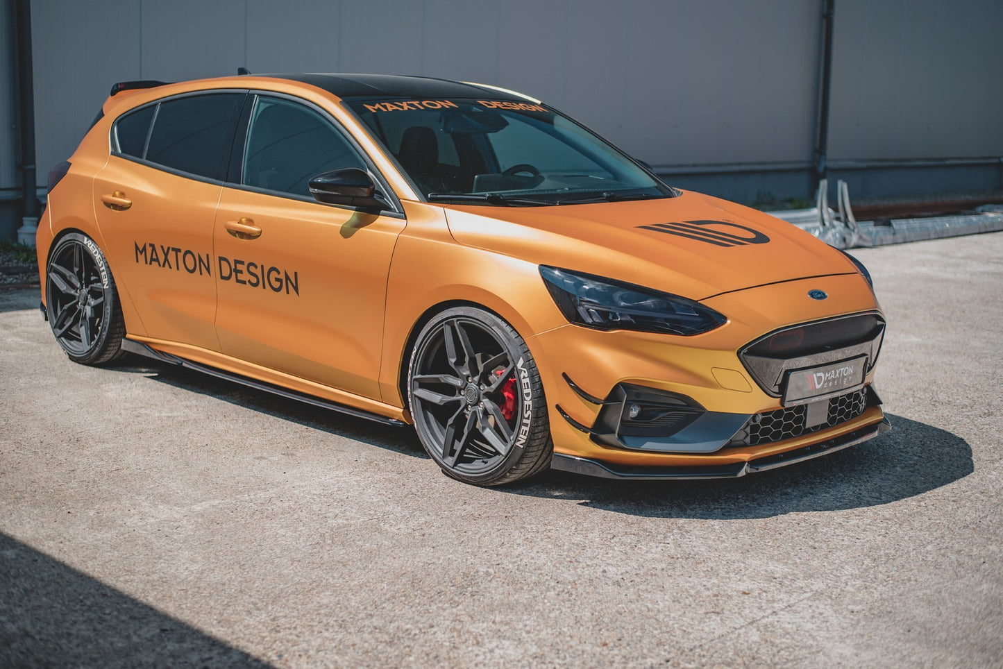 Front Ansatz V.7 für Ford Focus ST / ST-Line Mk4 Carbon Look