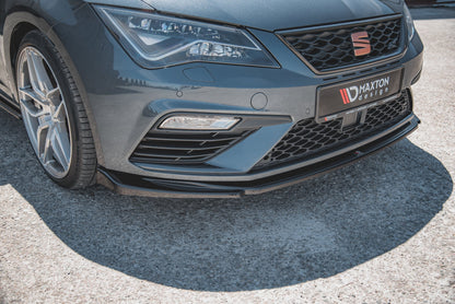 Front Ansatz V.5 für Seat Leon Cupra / FR Mk3 FL Carbon Look
