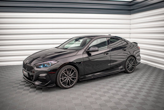 Seitenschweller Ansatz für V.2 für BMW 2 Gran Coupe M-Paket / M235i F44 Carbon Look
