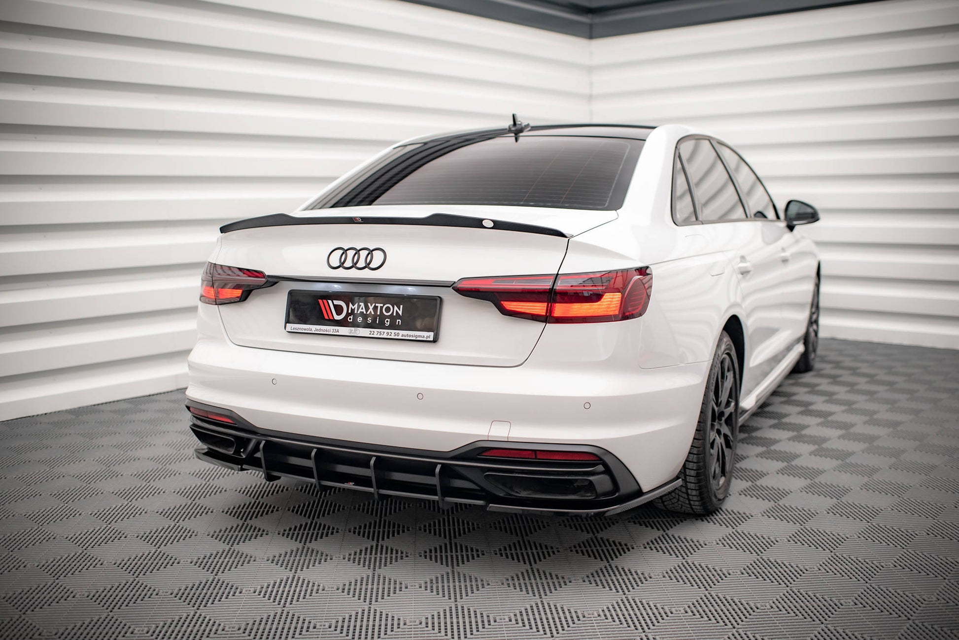 Street Pro Heckschürze für Audi A4 B9 Facelift