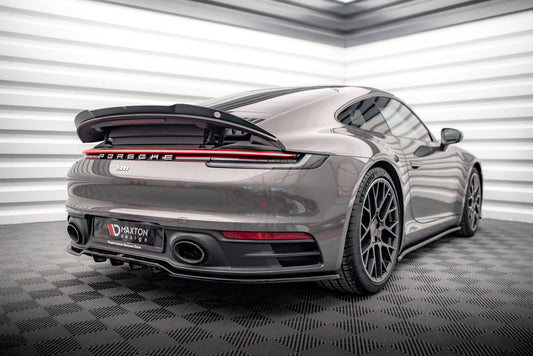Mittlerer Diffusor Heck Ansatz DTM Look für Porsche 911 Carrera 4S 992 Carbon Look