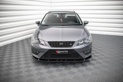 Front Ansatz V.1 für Seat Leon FR / Cupra Mk3 Carbon Look