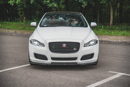 Front Ansatz für Jaguar XJ X351 Facelift Carbon Look