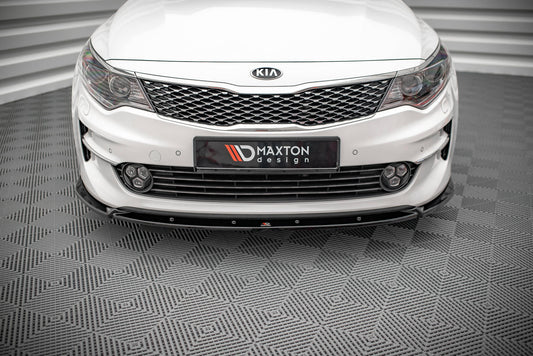 Front Ansatz V.1 für Kia Optima Mk4 schwarz matt