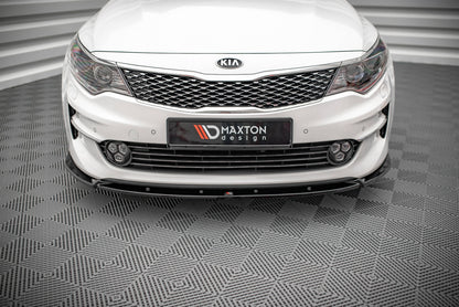 Front Ansatz V.1 für Kia Optima Mk4 Carbon Look