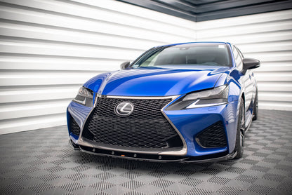 Front Ansatz V.2 für Lexus GS F Mk4 Facelift schwarz matt