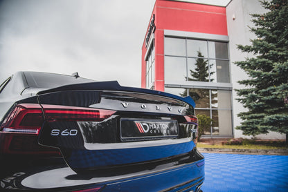 Spoiler CAP für Volvo S60 R-Design Mk3 Carbon Look