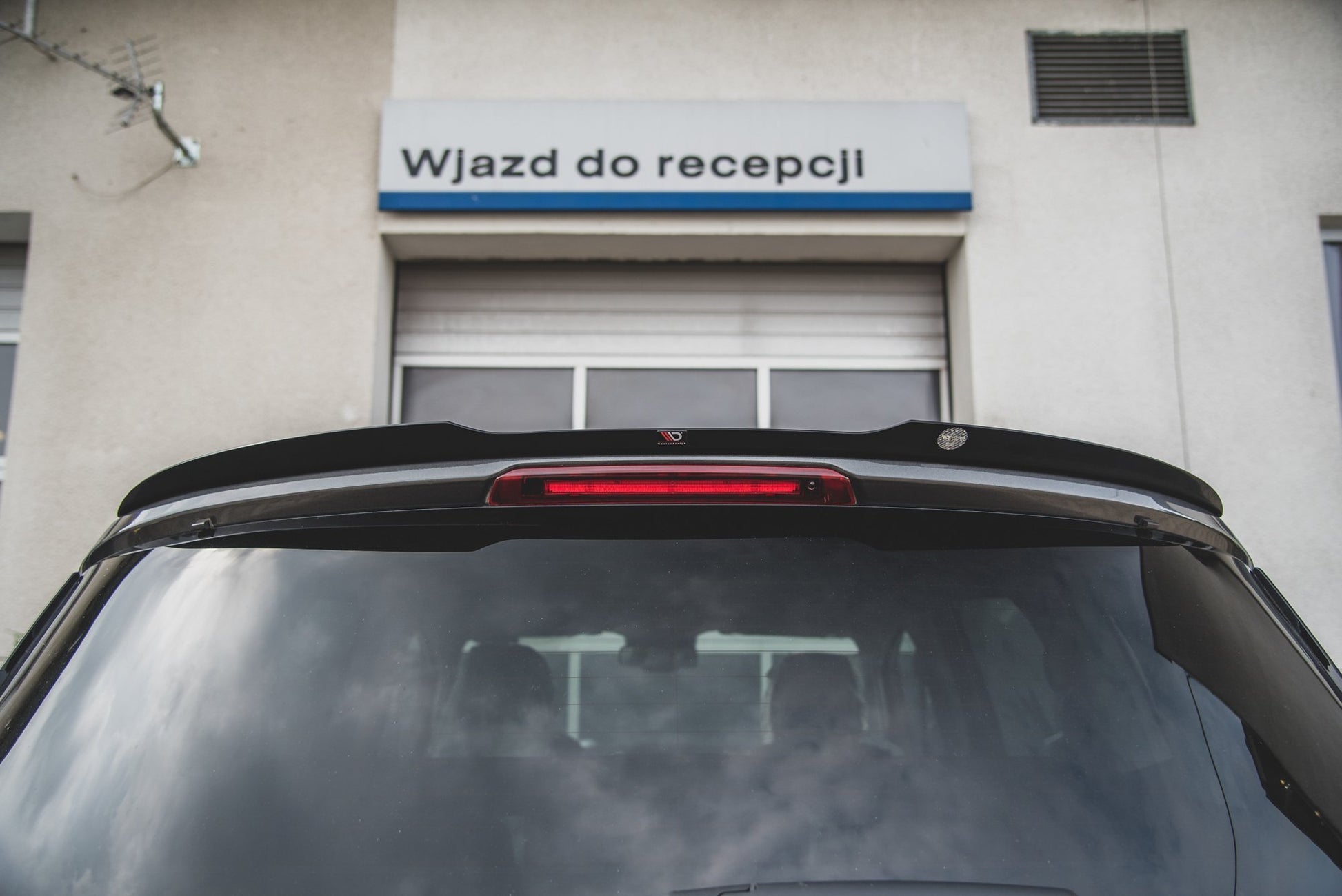 Spoiler CAP für Ford S-Max Mk2 Facelift Carbon Look