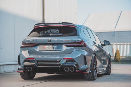 Diffusor Heck Ansatz V.2 für BMW 1er F40 M-Paket/ M135i schwarz Hochglanz