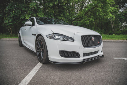 Front Ansatz für Jaguar XJ X351 Facelift schwarz matt