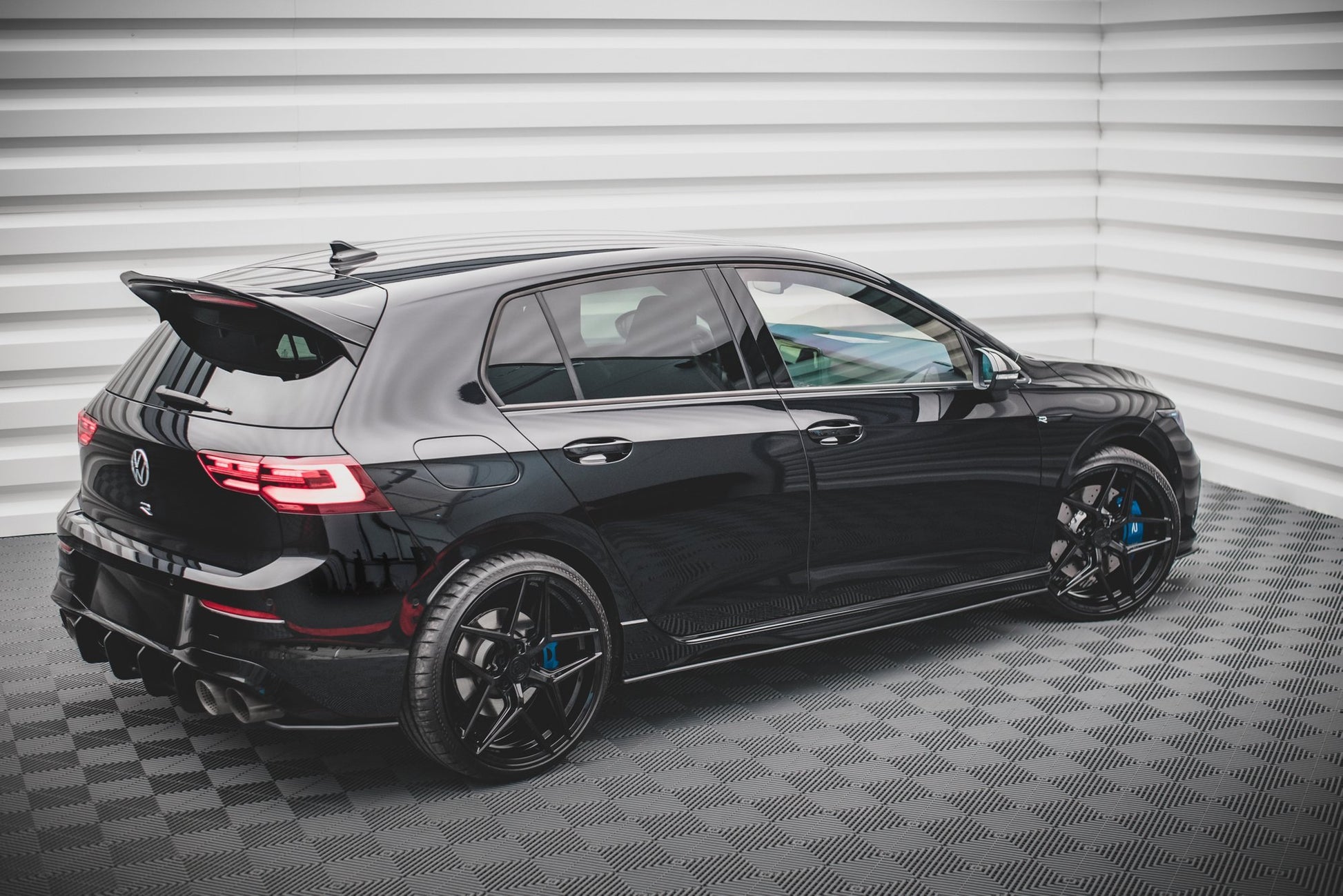 Street Pro Seitenschweller Ansatz für Volkswagen Golf R Mk8