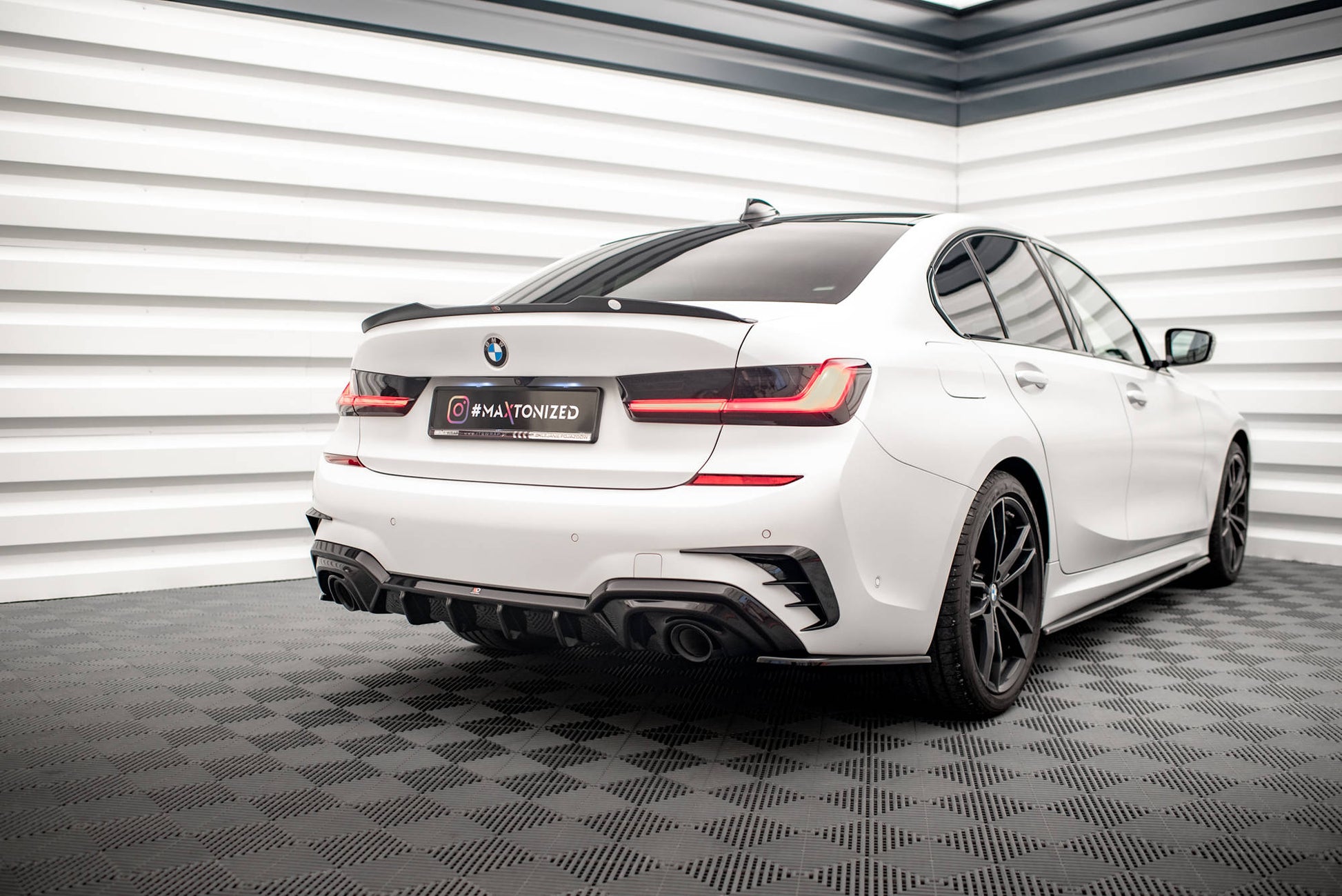 Diffusor Heck Ansatz für BMW 3er M-Paket G20 / G21