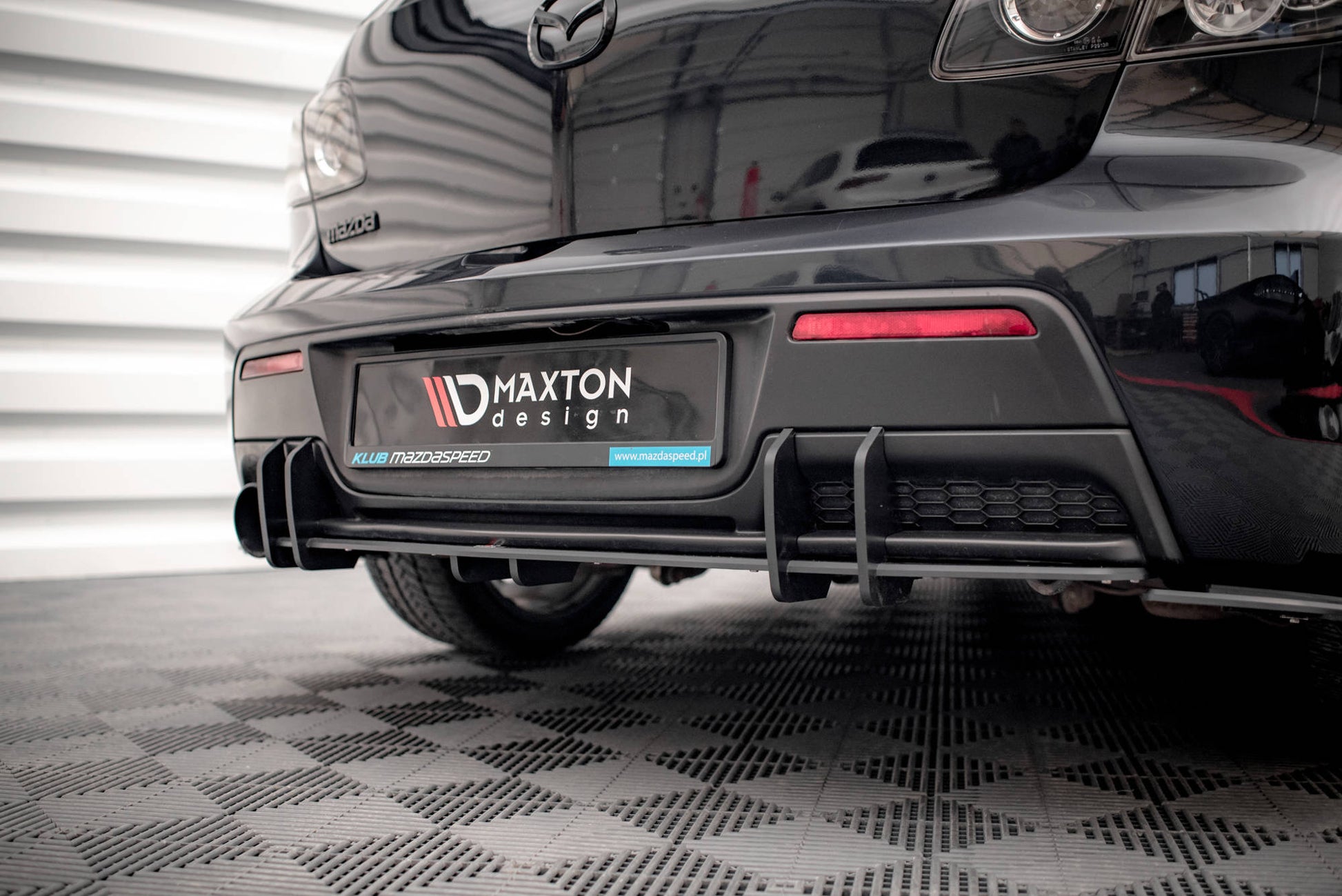 Street Pro Heckschürze für Mazda 3 MPS Mk1