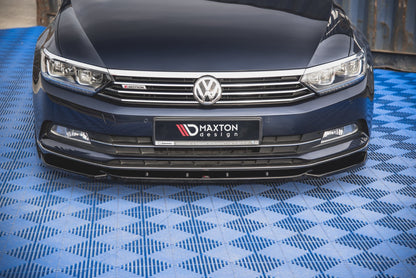 Front Ansatz V.1 für Volkswagen Passat B8 Carbon Look