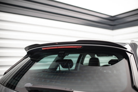 Spoiler CAP für Seat Leon FR Sportstourer Mk3 schwarz Hochglanz