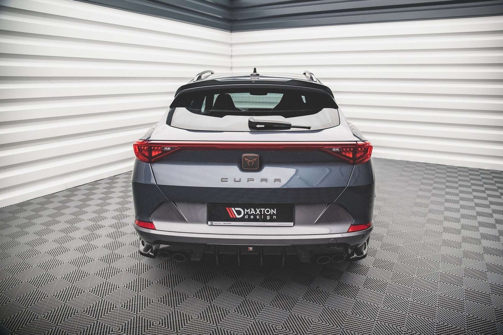 Spoiler CAP für Cupra Formentor schwarz matt