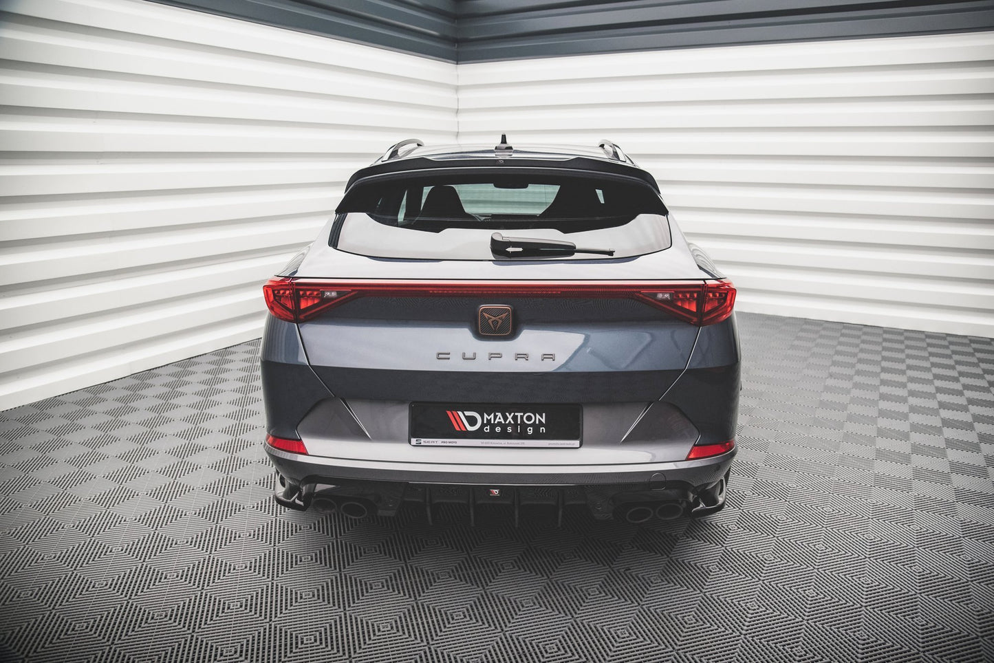 Spoiler CAP für Cupra Formentor schwarz Hochglanz
