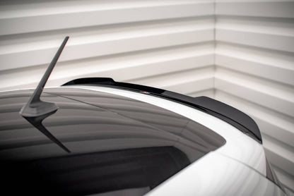Spoiler CAP für Renault Clio Mk5 schwarz matt