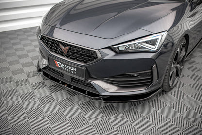 Front Ansatz V.3 für Cupra Leon schwarz matt