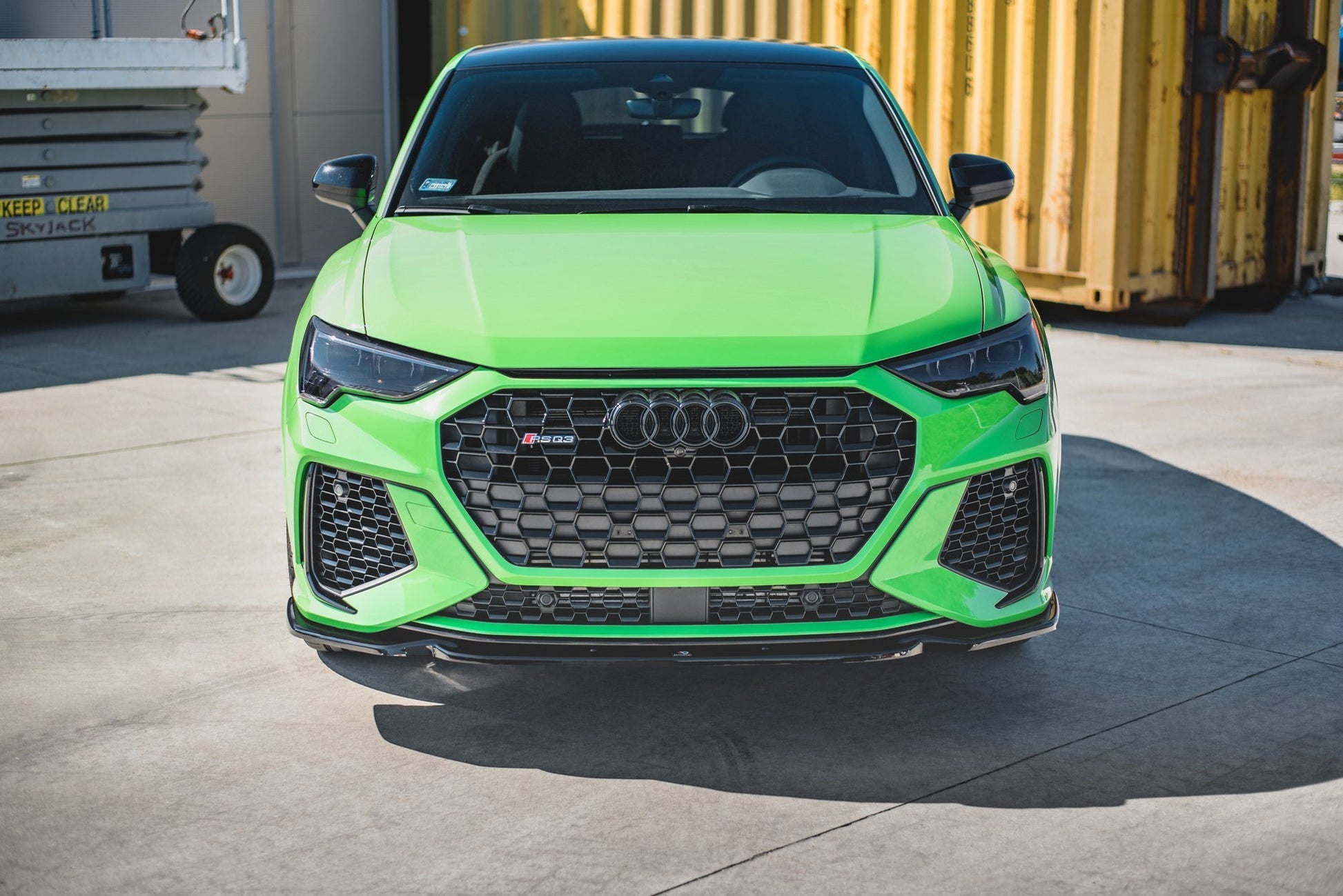 Front Ansatz V.1 für Audi RSQ3 F3 schwarz matt