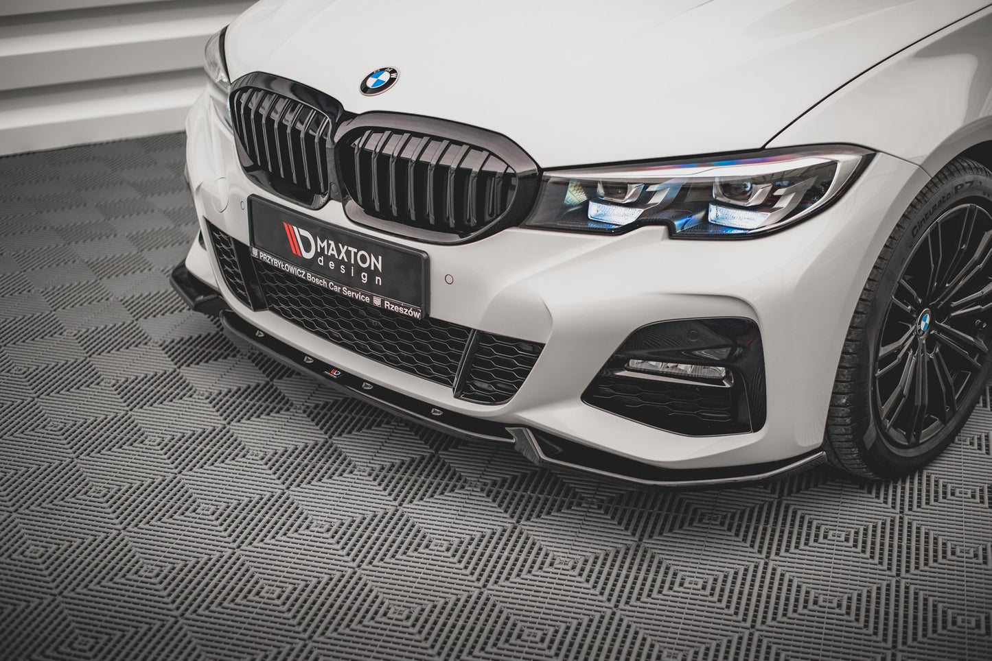 Front Ansatz V.4 für BMW 3er G20 / G21 M-Paket Carbon Look